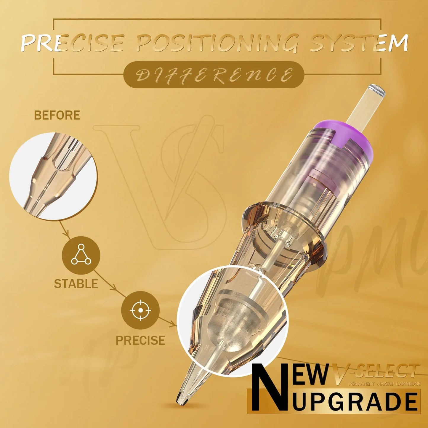 EZ Cartridge Tattoo Needles – PMU Micropigmentation for Eyeliner, Lips & Eyebrows, Microblading