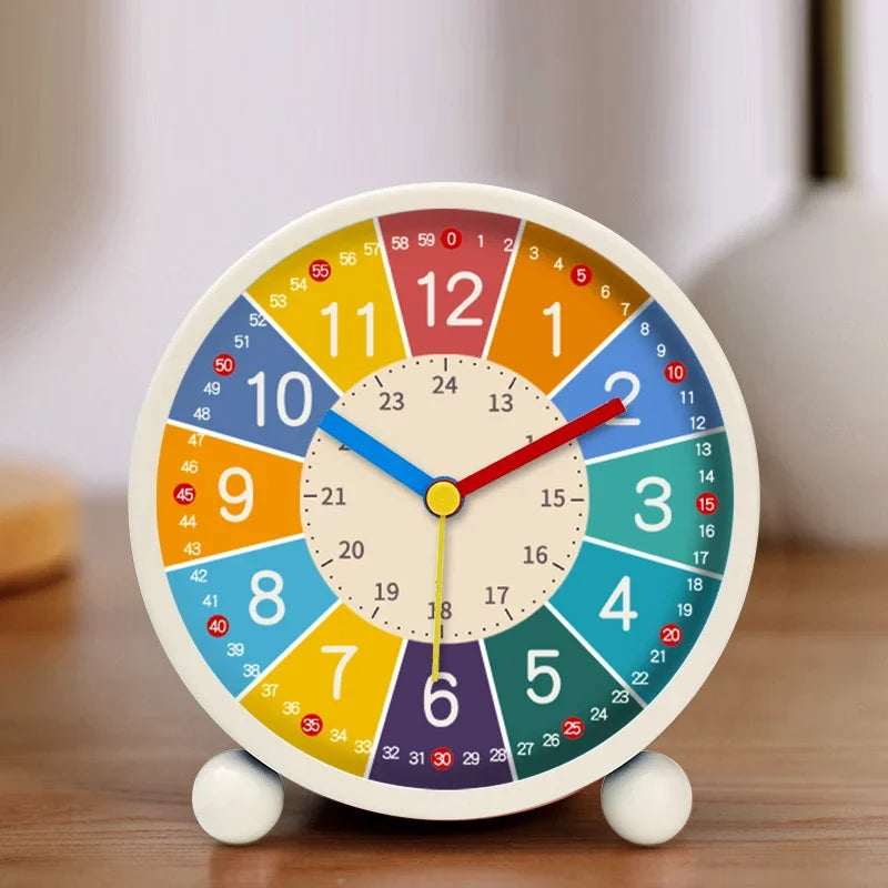 Early Learning Children’s Desktop Alarm Clock – Silent Wake-Up Clock for Bedroom & Living Room