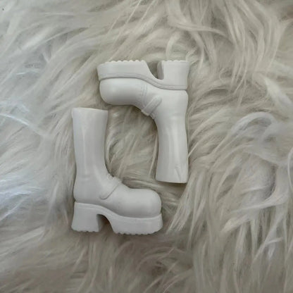 Assorted Doll Shoes Set — Sneakers, High-Heels & Boots Plastic Shoes for Girls’ Doll Accessories
