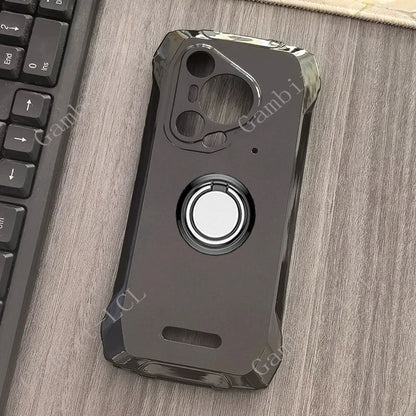 Blackview BL7000 2025 Phone Case - Shockproof Soft Cover with Back Ring Holder Bracket for 6.78" Display
