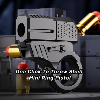 EDC Decompression Fingertip Launcher Ring – One-Click Eject Fidget Toy for Stress Relief & Sensory Play