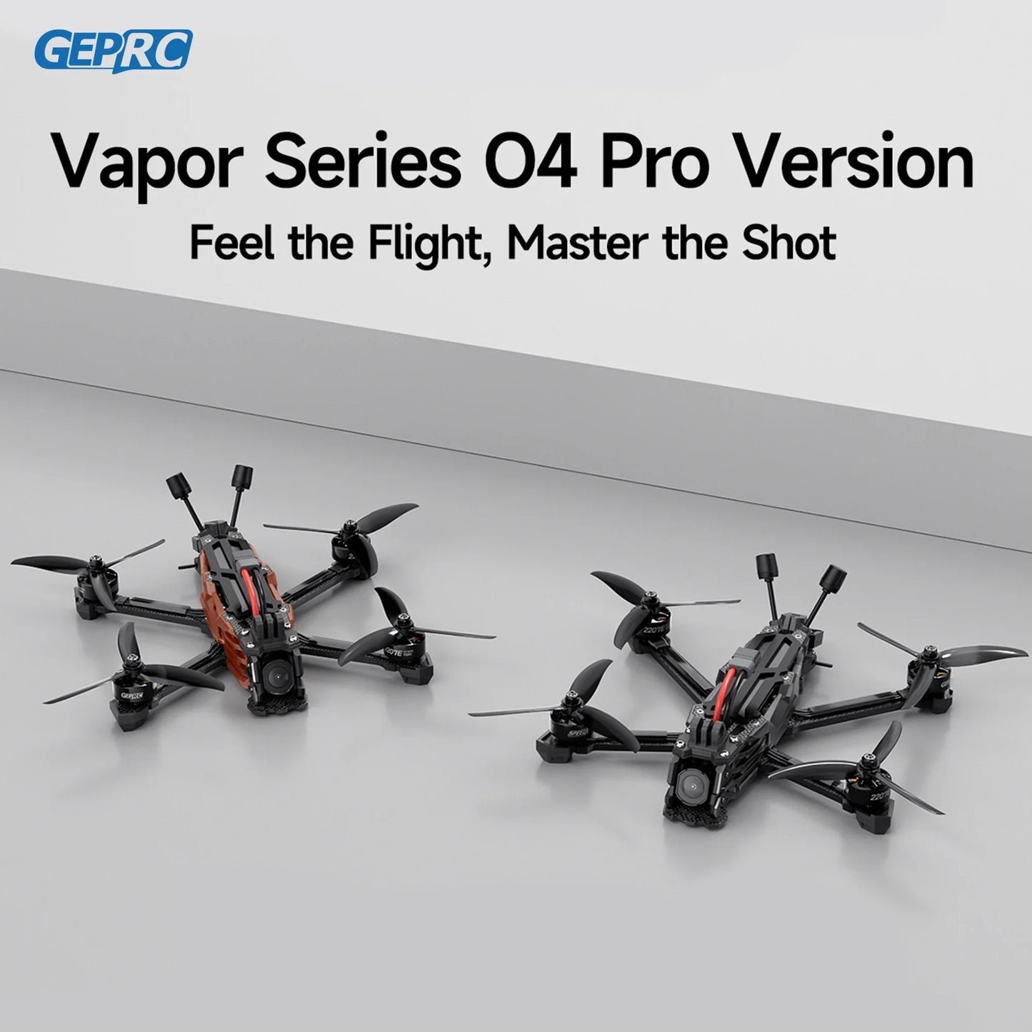 GEPRC Vapor-X5 D5 HD FPV Drone 5" – 4K 120fps Recording, O4 Air Unit, 2207E 1960KV Motor, Freestyle Quadcopter
