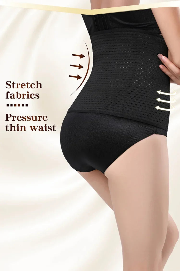 Women’s Waist Trainer & Body Shaper – Tummy Control Slimming Belt Corset, XS-6XL Abdomen Compression Fitness Shapewear