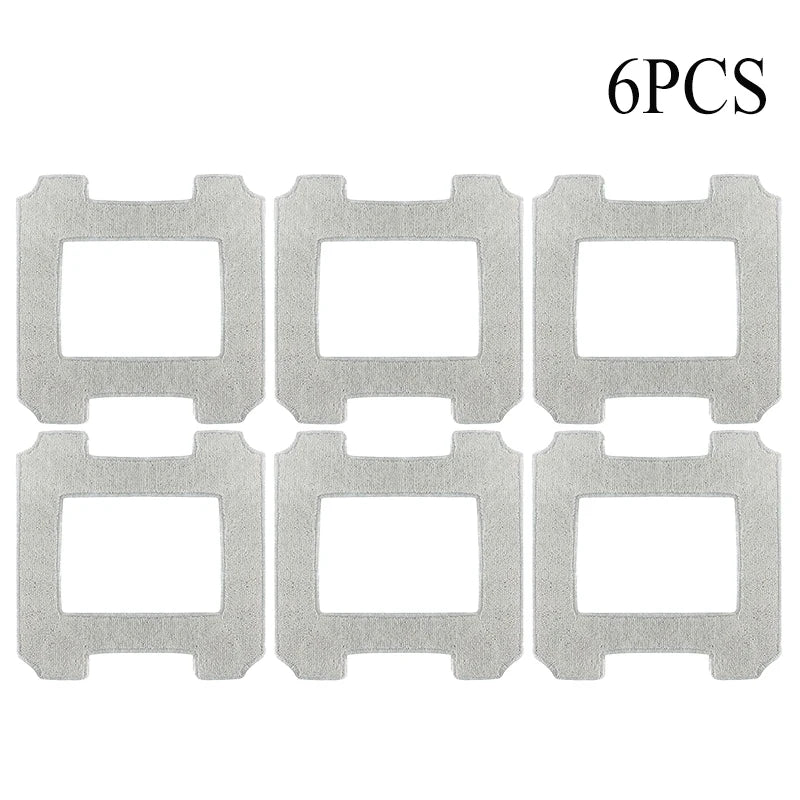Washable Microfiber Mop Pads for Ecovacs Winbot W1/W1 Pro/W2/W2 Omni – Window Cleaning Robot Replacement Accessories