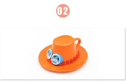 One Piece Anime Ceramic Mug — Chopper, D. Law & Three Brothers Hat Coffee Cup Christmas Gift