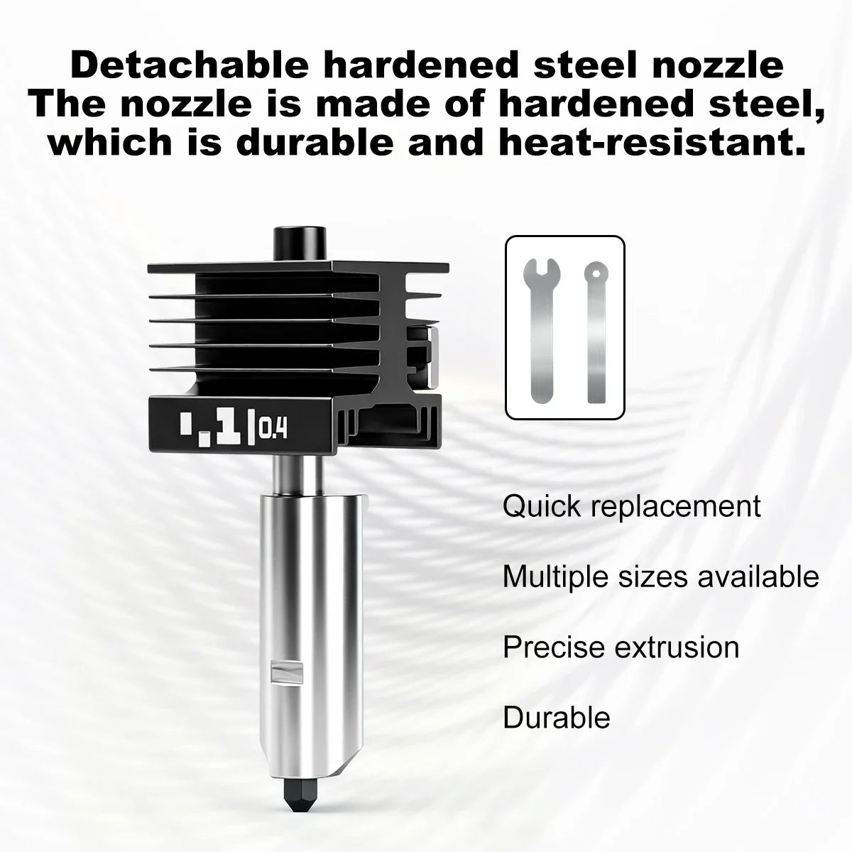 Bambu Lab P2S X2D Hotend Kit - High Quality Standard Flow Removable Nozzle 3D Printer Upgrade