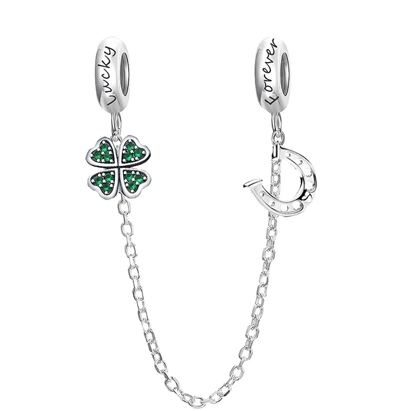 925 Sterling Silver Paw Heart Charm - Zircon Red Love Pendant Bead for DIY Bracelets & Women’s Fine Jewelry
