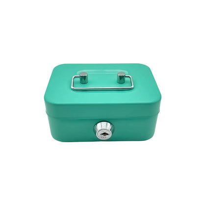 Creative Portable Piggy Bank Storage Box - Small Lockable Coin & Key Storage Organizer