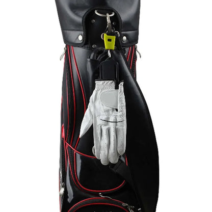 Golf Glove Holder Rack - Portable Plastic Gloves Hanger with Key Chain, Display Stand for Golf Gloves, Golf Accessories