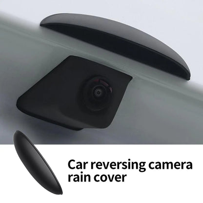 Car Rear View Camera Silicone Rain Cover – Waterproof Rear Camera Rain Shield Protector for Auto Reverse Parking Accessories