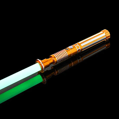 Luke RGB Metal Lightsaber – Laser Sword Kpop Lightstick Flashing Toy Rave Weapon Collectible