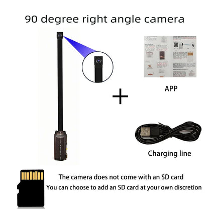 4K HD Mini WiFi Camera - Remote Viewing Motion Detection Wireless Home Security Camera