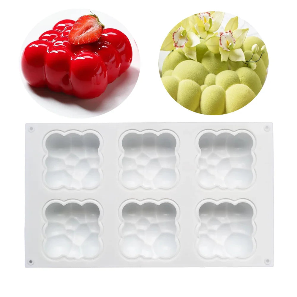 3D Lemon Shape Silicone Cake Mold — French Dessert Baking Tools for Brownies, Mousse & Pastry Decoration