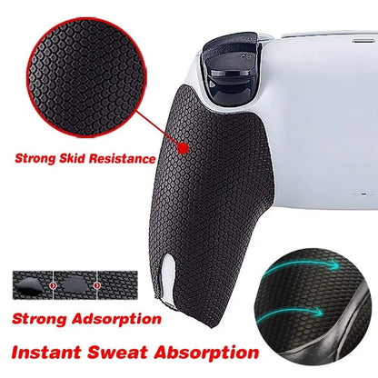 PlayVital Anti-Slip Silicone Grip Tape for PS5 Controller – Enhanced Gamepad Comfort & Control