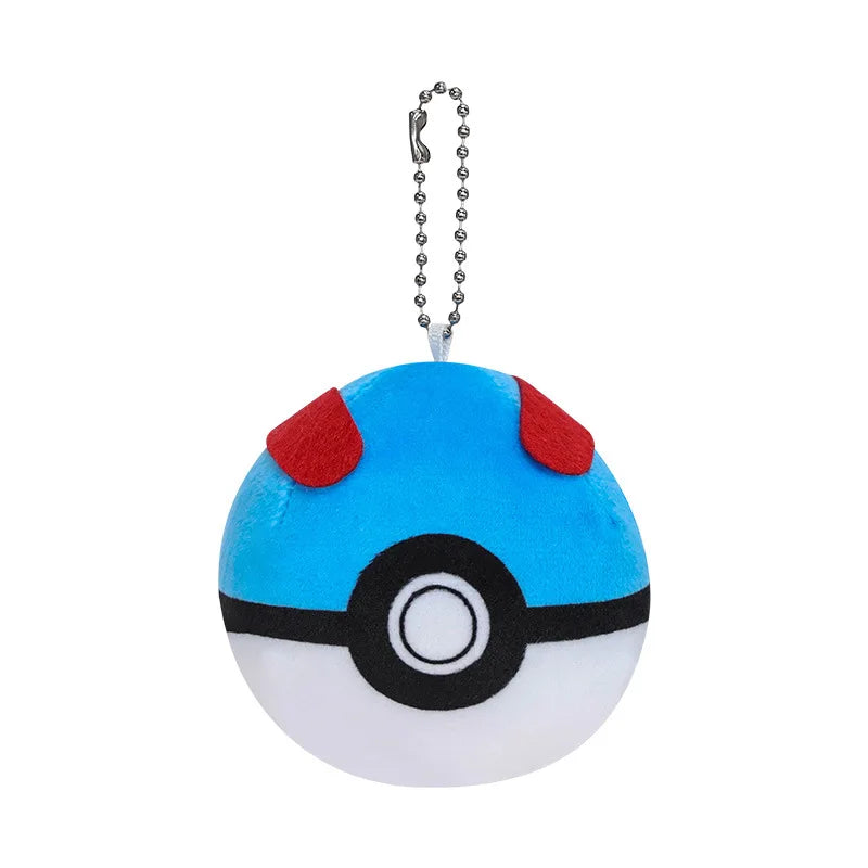 Pokemon Eevee Family Keychains – Plush Toy Pendants of Glaceon, Vaporeon, Sylveon, Espeon & Flareon, Cute Anime Stuffed Dolls, Perfect Birthday Gift