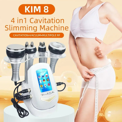 40K 3-in-1/4-in-1 Cavitation Body Slimming Machine – Facial Massager, Skin Tightening, Face Lifting & Vacuum Suction Beauty Device