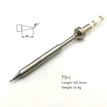 TS100/TS101 Soldering Iron Tips - Pine64 Pinecil Replacement Tips TS Series BC2 C4 Compatible Models