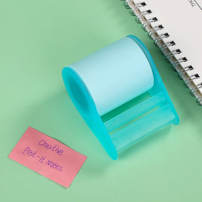 JIANWU Creative Roller Sticky Notes – Reusable Memo Notepad for Office, Diary & Message Writing Stationery Accessories