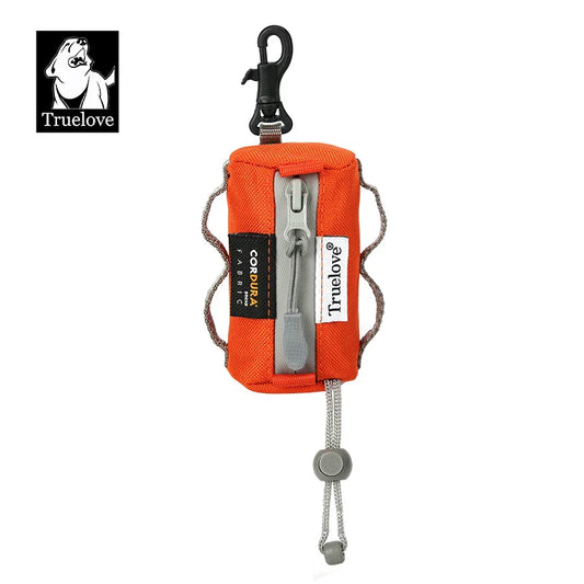 Truelove Pet Dog Poop Bag Holder – Adjustable Dispenser with Carabiner for All Leashes TLB2012