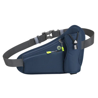 Running Waist Bag with Water Bottle Holder – Hydration Fanny Pack for Men & Women, Gym, Jogging, and Cycling