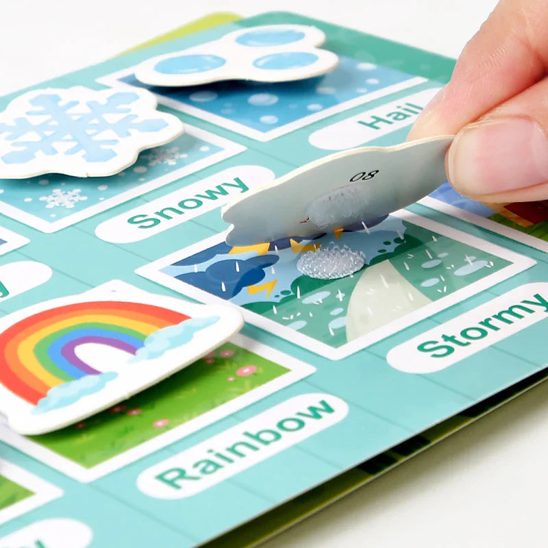 Montessori Baby Busy Book – My First Quiet Book, Early Learning Toy & Matching Game for Toddlers (2-3 Years)