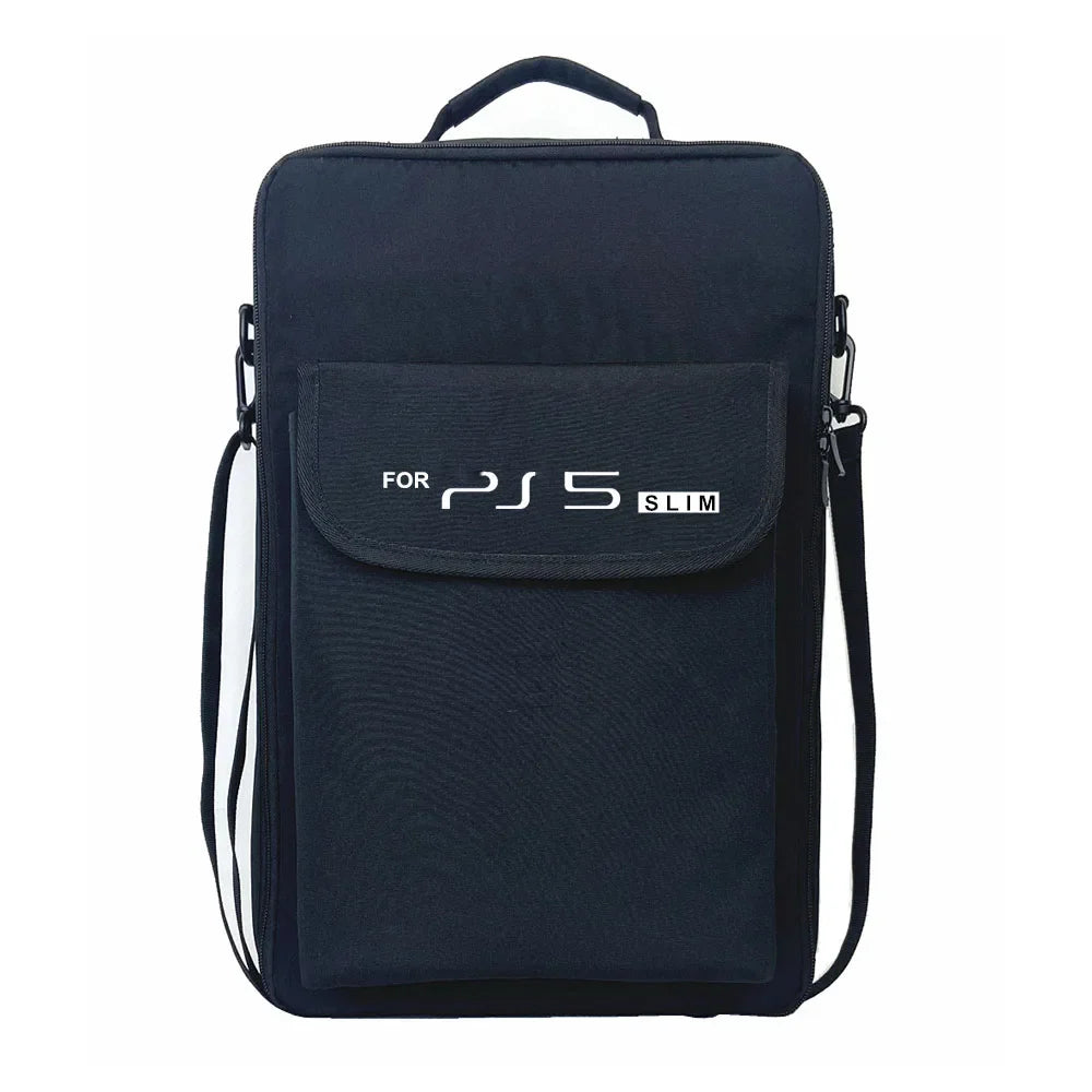 PS5 Slim Travel Carrying Case – Storage Bag, Handbag & Backpack for PlayStation 5 Slim Console & Accessories