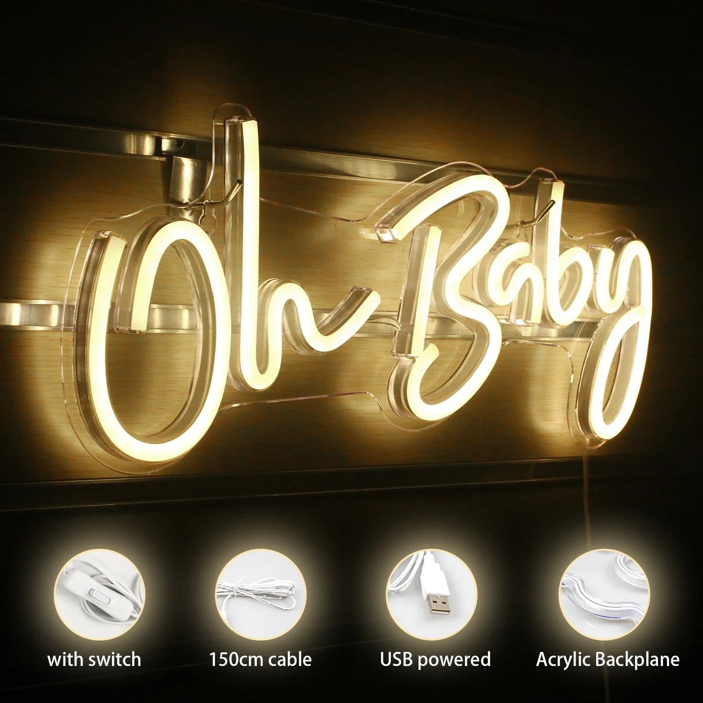 Better Together Neon LED Sign – Home, Wedding & Bar Wall Decor for Bedroom, Party & Gift