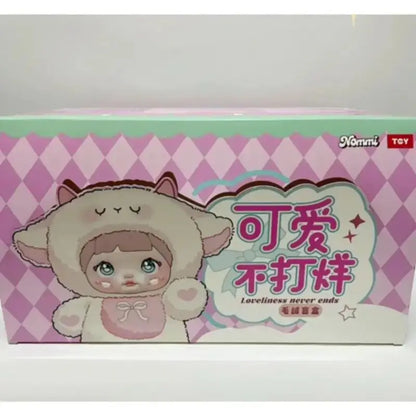 Nommi Cute Plush Blind Box Series — Random 21cm Collectible Plush Toy, 6 Pack Set