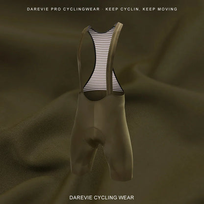 DAREVIE Men's Cycling Bib Shorts - Seamless 2.0 Pro Padded Shorts For Long Distance 500KM Rides