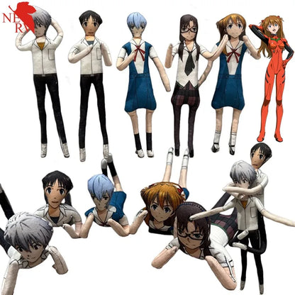 Evangelion Asuka Movable Doll – Creative Anime Figurine Toy & Home Decoration Action Model Gift