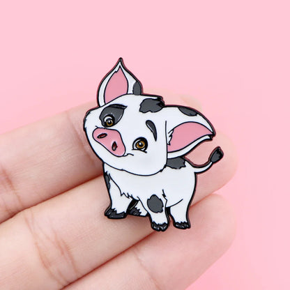 Mermaid Enamel Pins – Kawaii Fox Cartoon Brooches for Clothes, Backpacks & Gifts