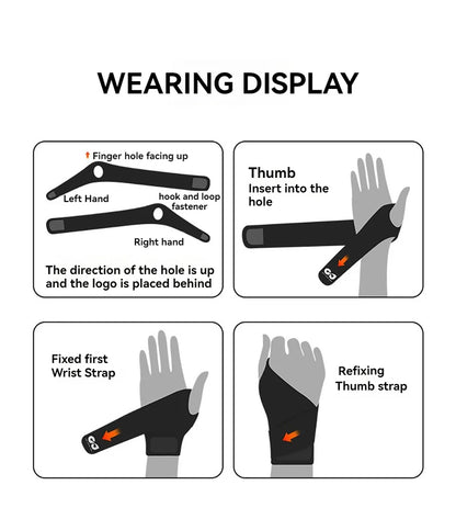 GTUBIKE Billiard & Cycling Gloves – Non-Slip Breathable Wrist Brace for Men & Women