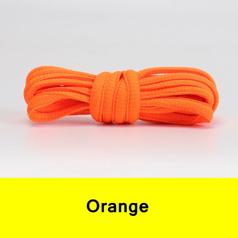 Oval & Semicircle Sneakers Shoe Laces – Classic Woven Round Shoelaces for Adult Unisex Casual & Sports Shoes