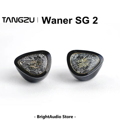 TANGZU WANER2 2nd Gen HiFi In-Ear Monitor – Dynamic Driver Earphones with 0.78mm Detachable Wired Cable & High-Resolution Sound