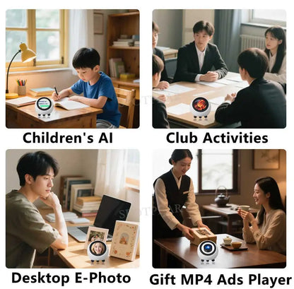 DeepSeek XiaoZhi AI Voice Chat Robot – ESP32-S3 Development Board with 1.28" LCD & WiFi Smart Home Assistant