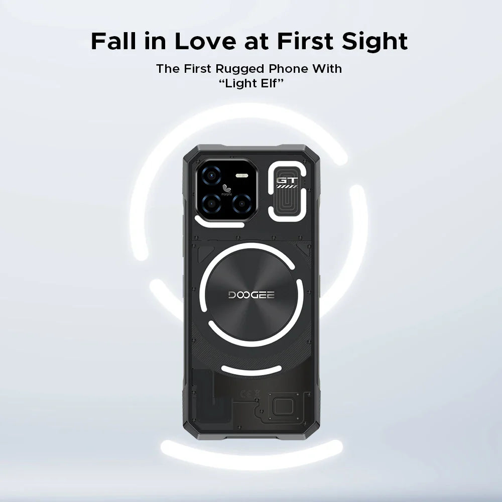 DOOGEE Blade GT Rugged Phone | 6.72'' FHD+, 120Hz LED Light, 12GB RAM, 256GB ROM, 5500mAh Battery, Android 14   2/2