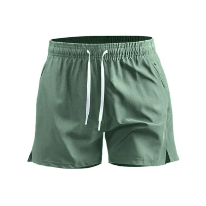 Men’s Summer Sport Shorts – Quick-Dry Athletic Running Shorts with Pockets for Gym & Beach