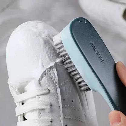 Multi-Purpose Shoe Cleaning Brush - Plastic Scrubbing Tool for Shoes, Clothes & Household Cleaning Tasks
