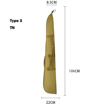 Rifle Bag Backpack - 85cm, 95cm, 115cm Gun Case, Sniper Carbine Airsoft Shooting Carry Shoulder Bags for Hunting Accessories