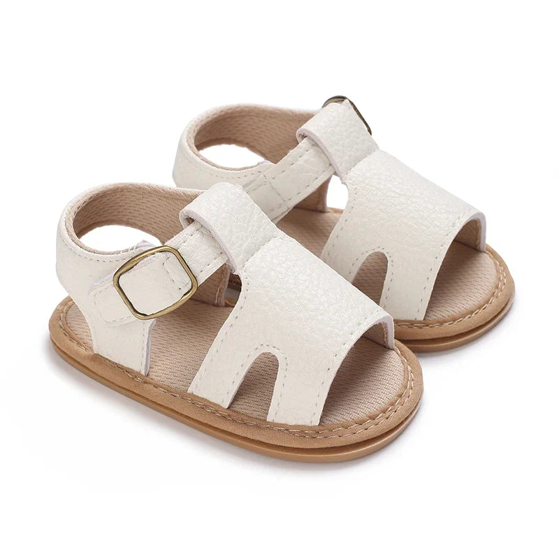 Infant Boy Pre-Walker Sandals - Breathable Soft Sole Casual Walking Shoes for 0–1 Year