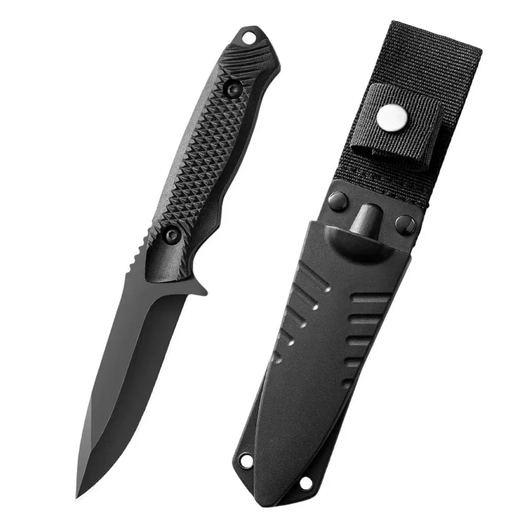 Stainless Steel Sheath Pocket Knife - High Hardness Portable Outdoor BBQ & Utility Cutting Tool
