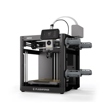 FLASHFORGE AD5X 3D Printer - Multi-Color Printing with Intelligent Filament System, Auto Leveling & Group Control