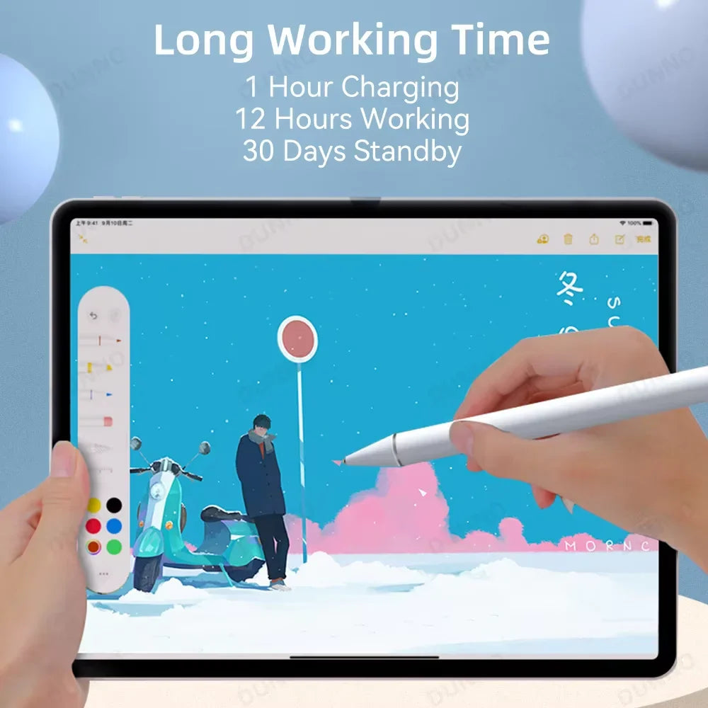 Universal Active Stylus Pen for iPad, Samsung, Huawei, Xiaomi & Android Tablets – Touch Screen Pencil for Phones & Tablets