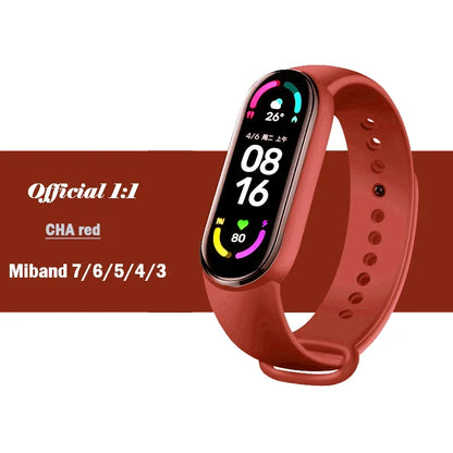 Silicone Strap for Xiaomi Mi Band 3-7 NFC – Sport Replacement Wristband Bracelet
