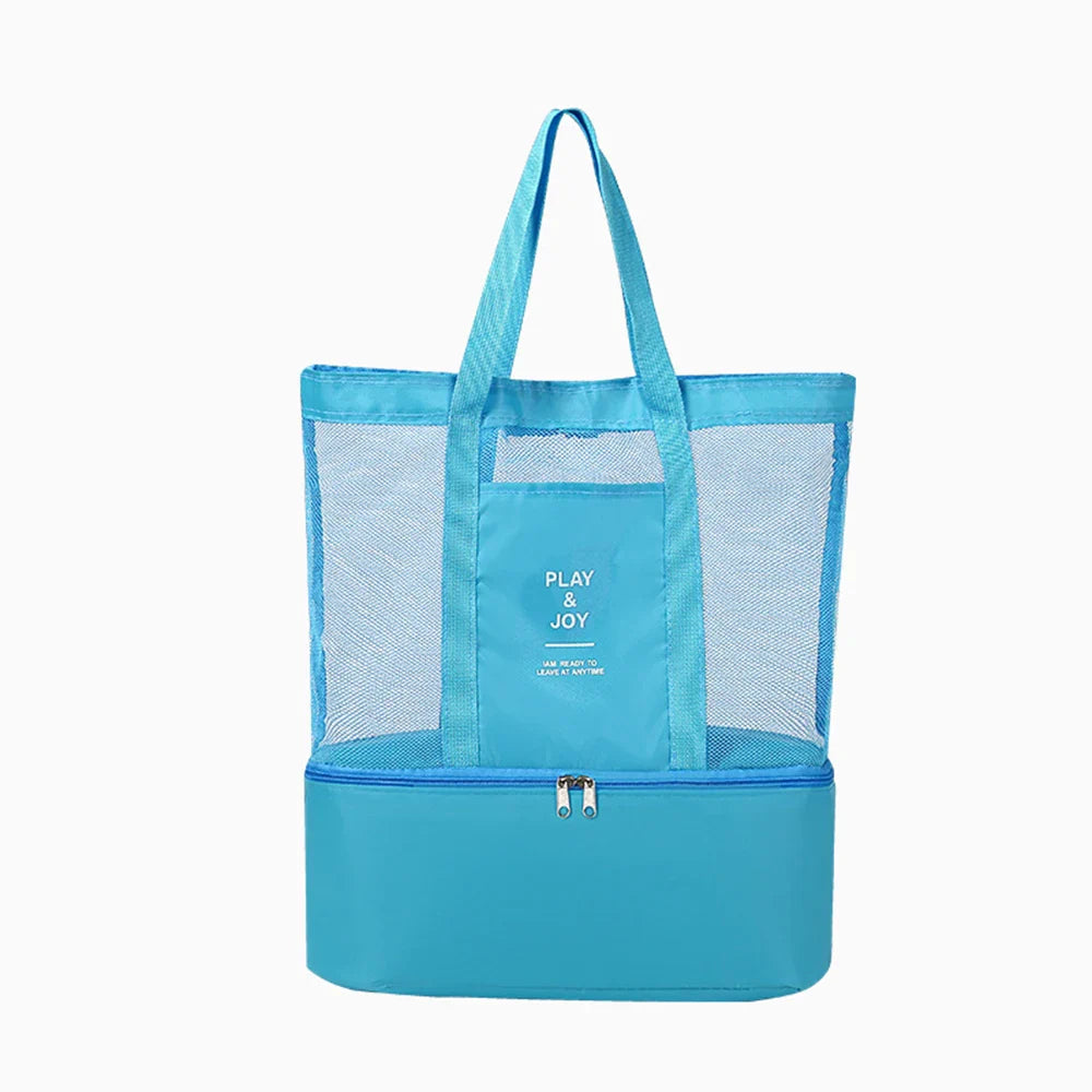 Multi-Functional Waterproof Bento Bag - Swimming, Travel Storage, Beach Bag, Insulated Double-Layer Picnic Ice Bag