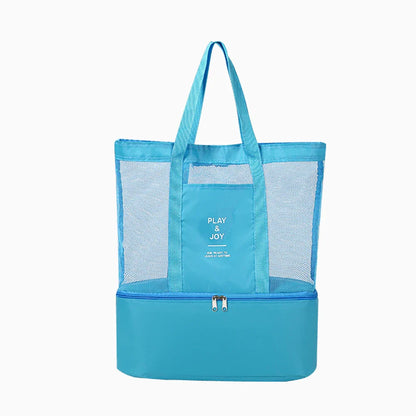 Multi-Functional Waterproof Bento Bag - Swimming, Travel Storage, Beach Bag, Insulated Double-Layer Picnic Ice Bag