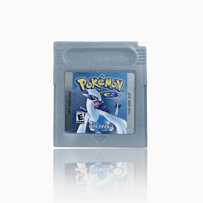 Pokémon GBC 16-Bit Game Cartridges – Red, Blue, Crystal, Gold, Silver, Green & Yellow for Game Boy Color