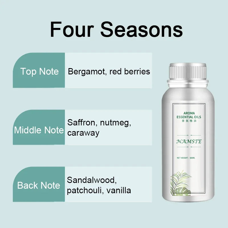 Namste Hotel Essential Oil 100ML – Aroma Fragrance Oil for Diffusers, Home & Hotel Air Freshener