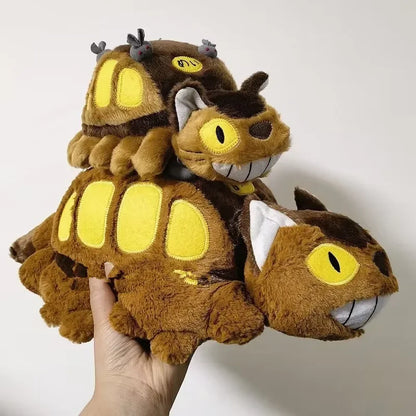 My Neighbor Totoro Plush Toy – Cartoon Bus Soft Stuffed Animal for Kids Xmas & Birthday Gift