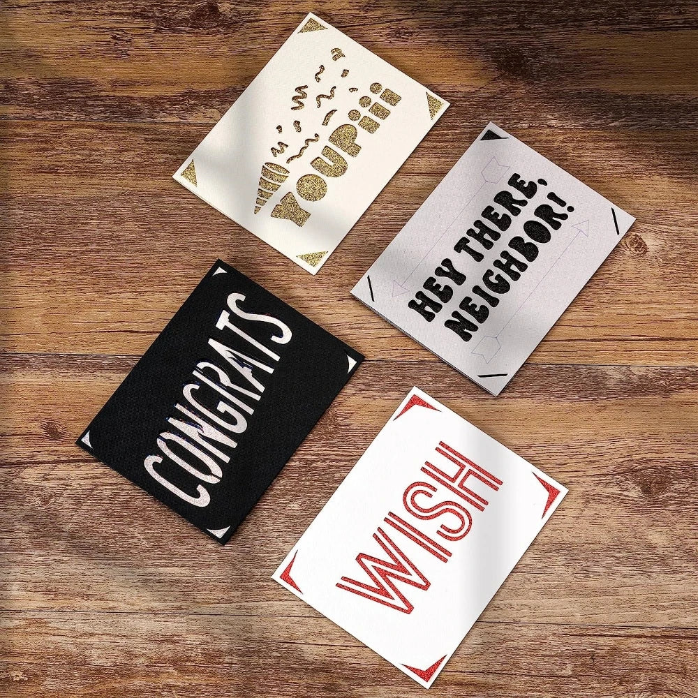 Cricut Insert Card Set – DIY Depth-Filled Birthday & Thank You Cards for Joy, Joy Xtra, Maker 3 & Explore 3